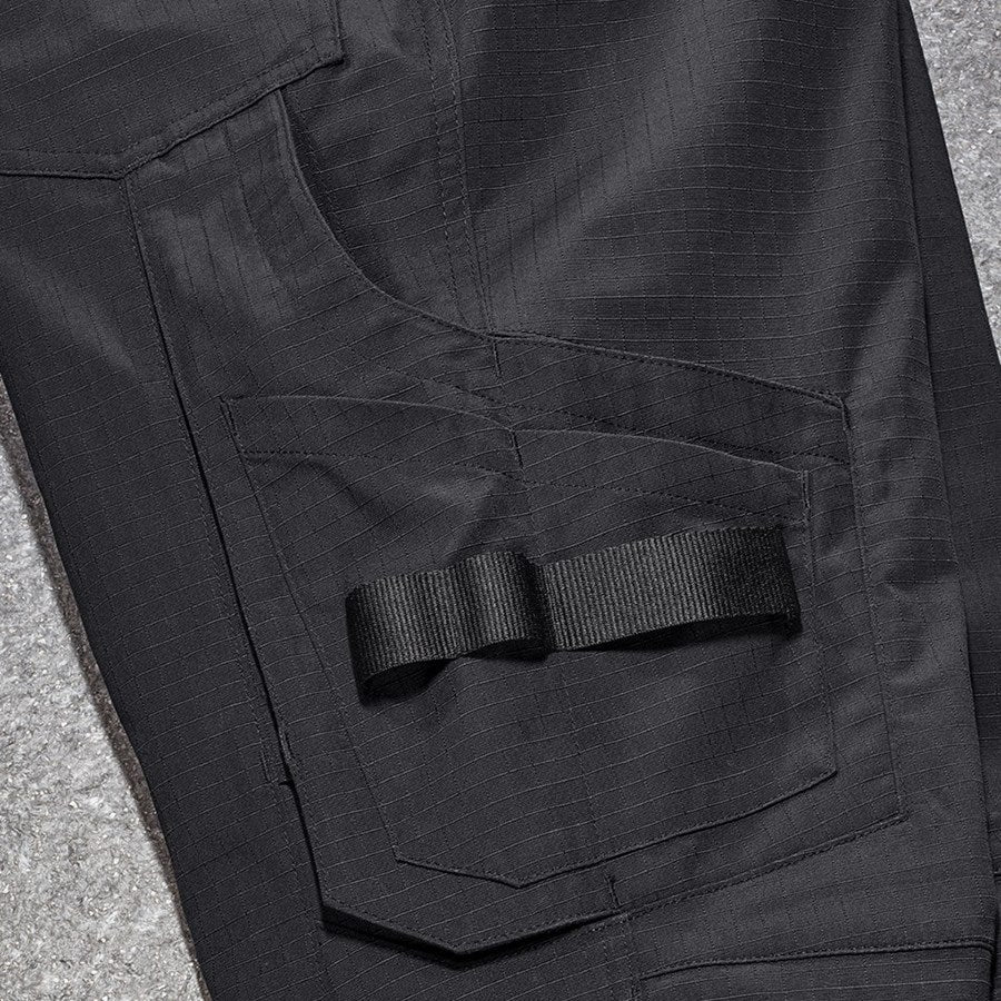Detailed image Trousers e.s.concrete solid, ladies' black