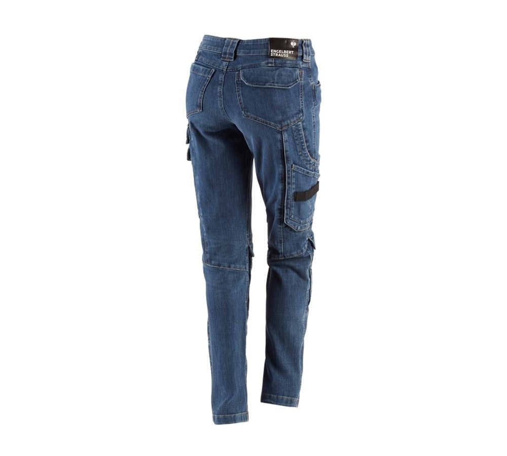 Secondary image Cargo worker jeans e.s.concrete, ladies' stonewashed