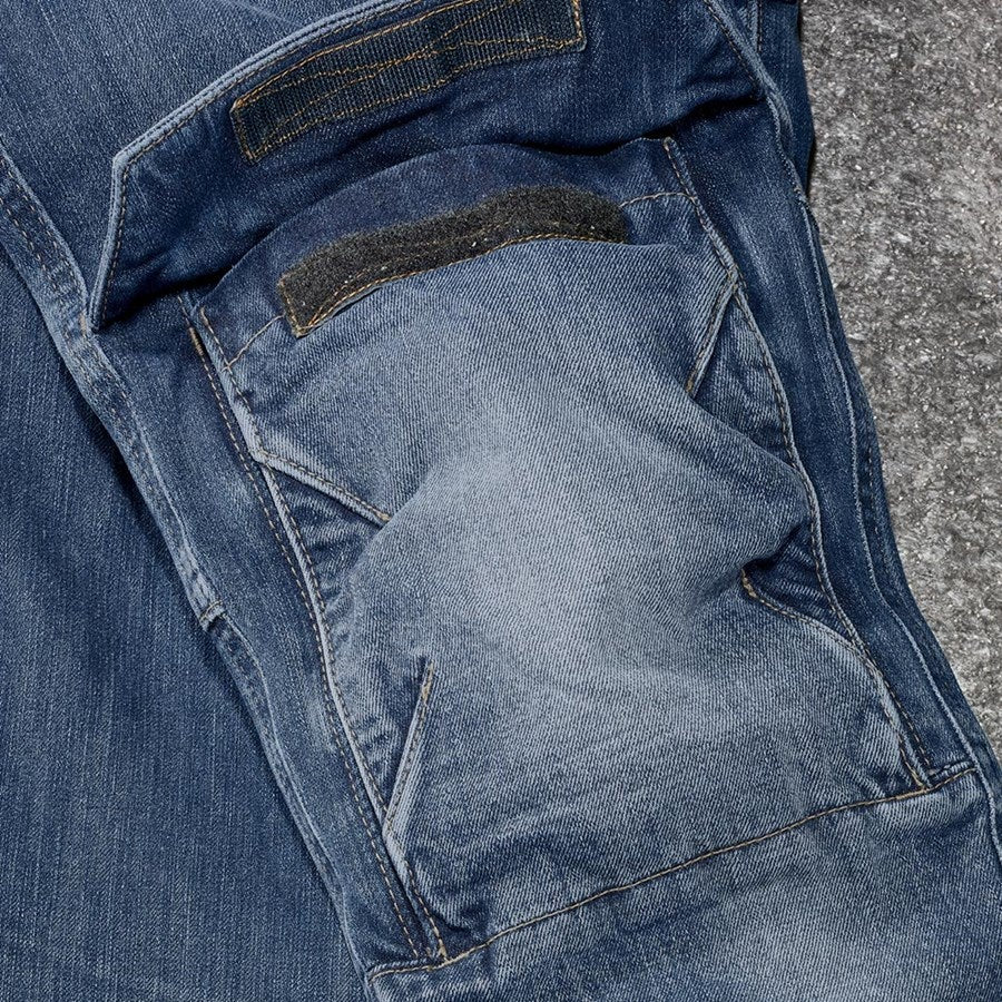 Detailed image Cargo worker jeans e.s.concrete, ladies' stonewashed