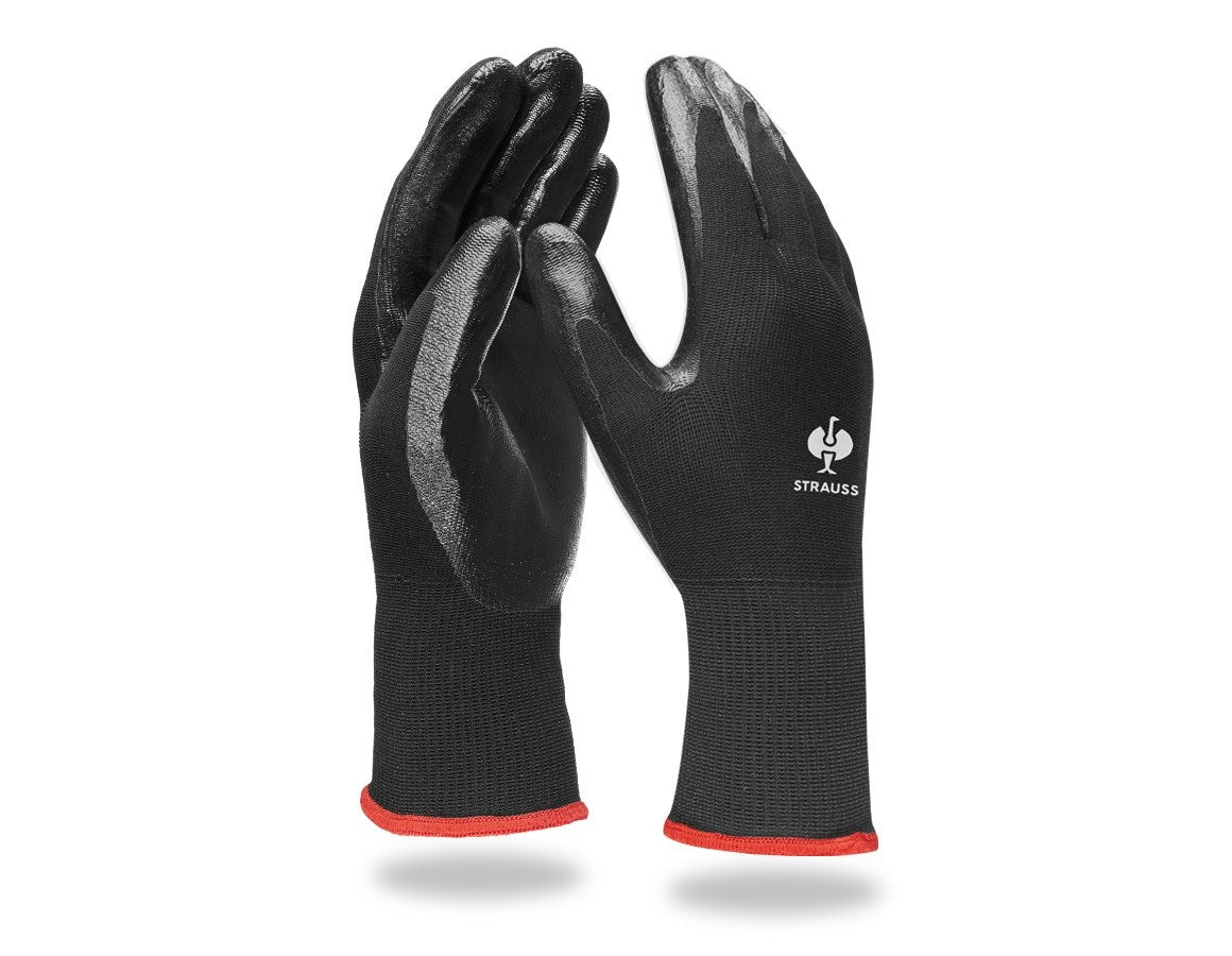 Primary image Nitrile gloves Flexible black