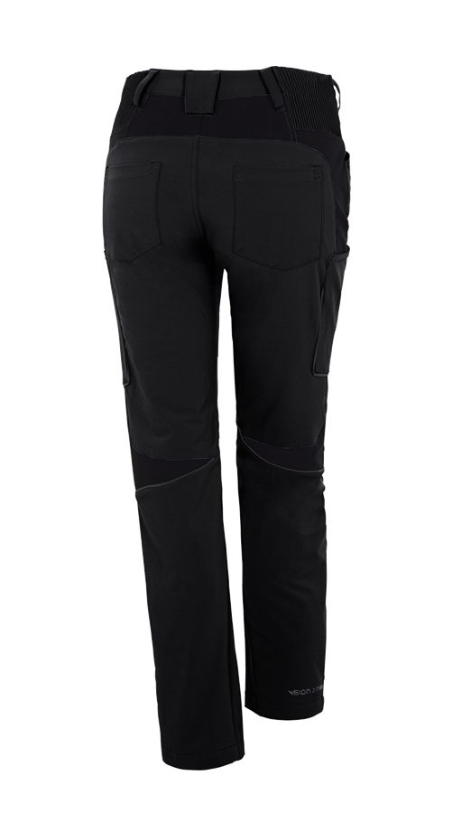 Secondary image Winter cargo trousers e.s.vision stretch, ladies' black