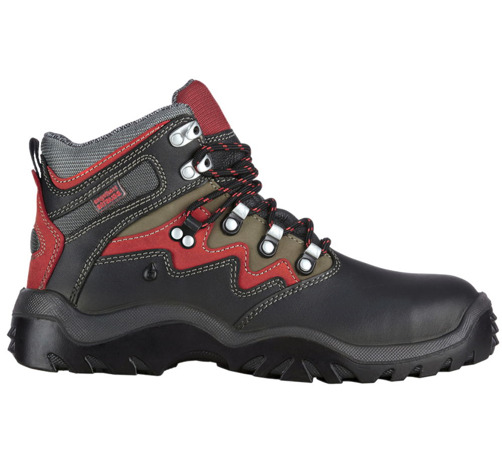 Primary image e.s. S3 Safety boots München black/anthracite/red