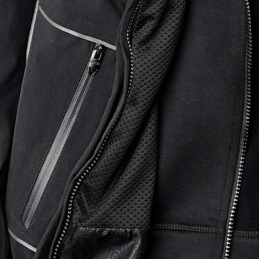 Detailed image 3 in 1 functional jacket e.s.vision, men's black
