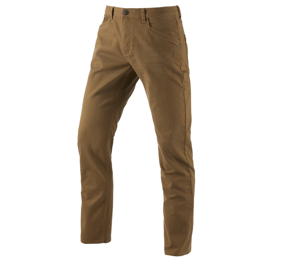 Primary image 5-pocket Trousers e.s.vintage sepia