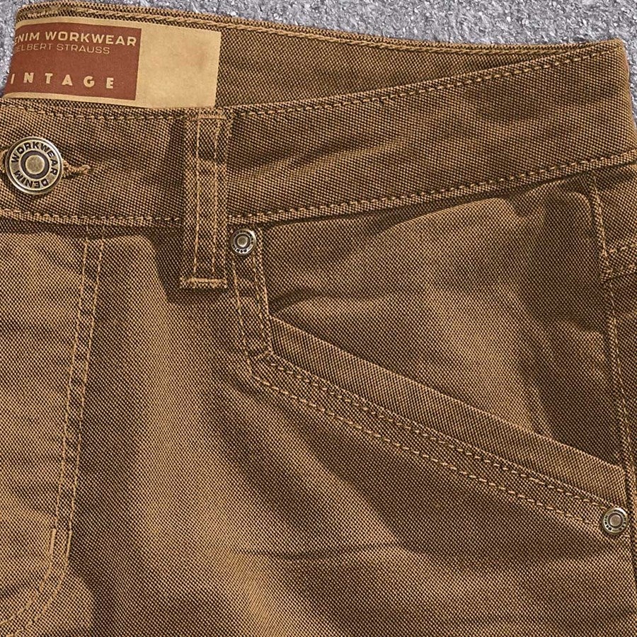 Detailed image 5-pocket Trousers e.s.vintage sepia