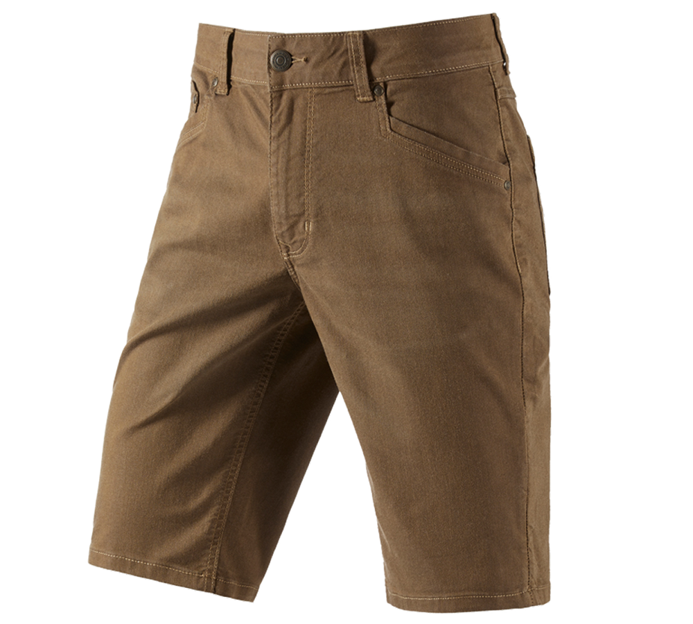 Primary image 5-pocket shorts e.s.vintage sepia
