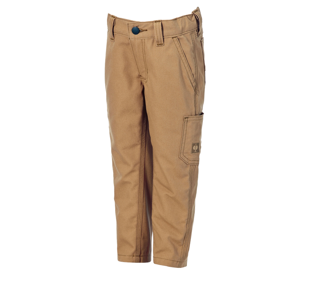 Primary image Trousers e.s.iconic, children's almondbrown