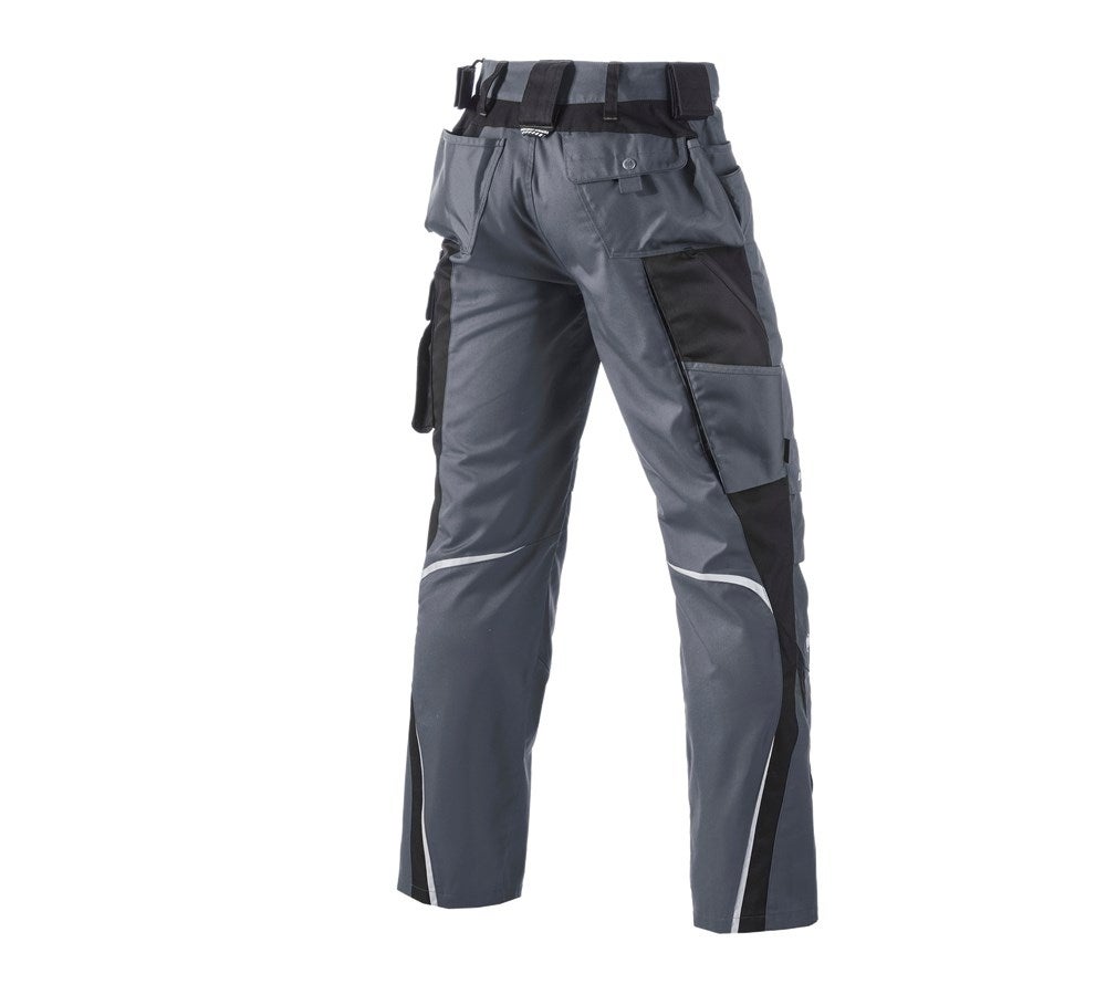 Secondary image Trousers e.s.motion grey/black