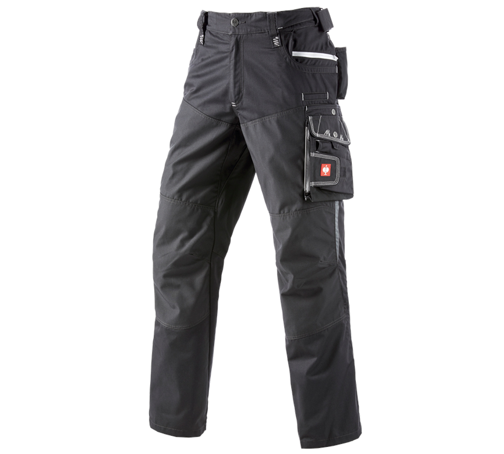 Primary image Trousers e.s.motion Summer tar/graphite/cement