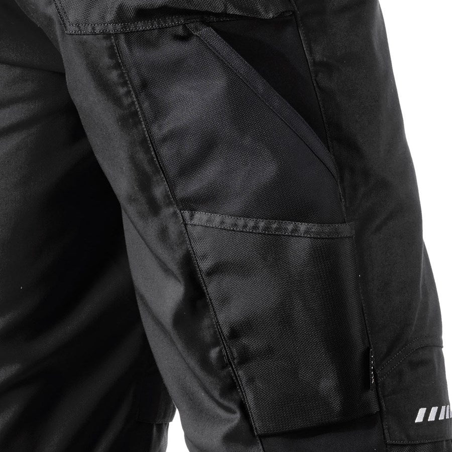 Detailed image Trousers e.s.motion Winter black