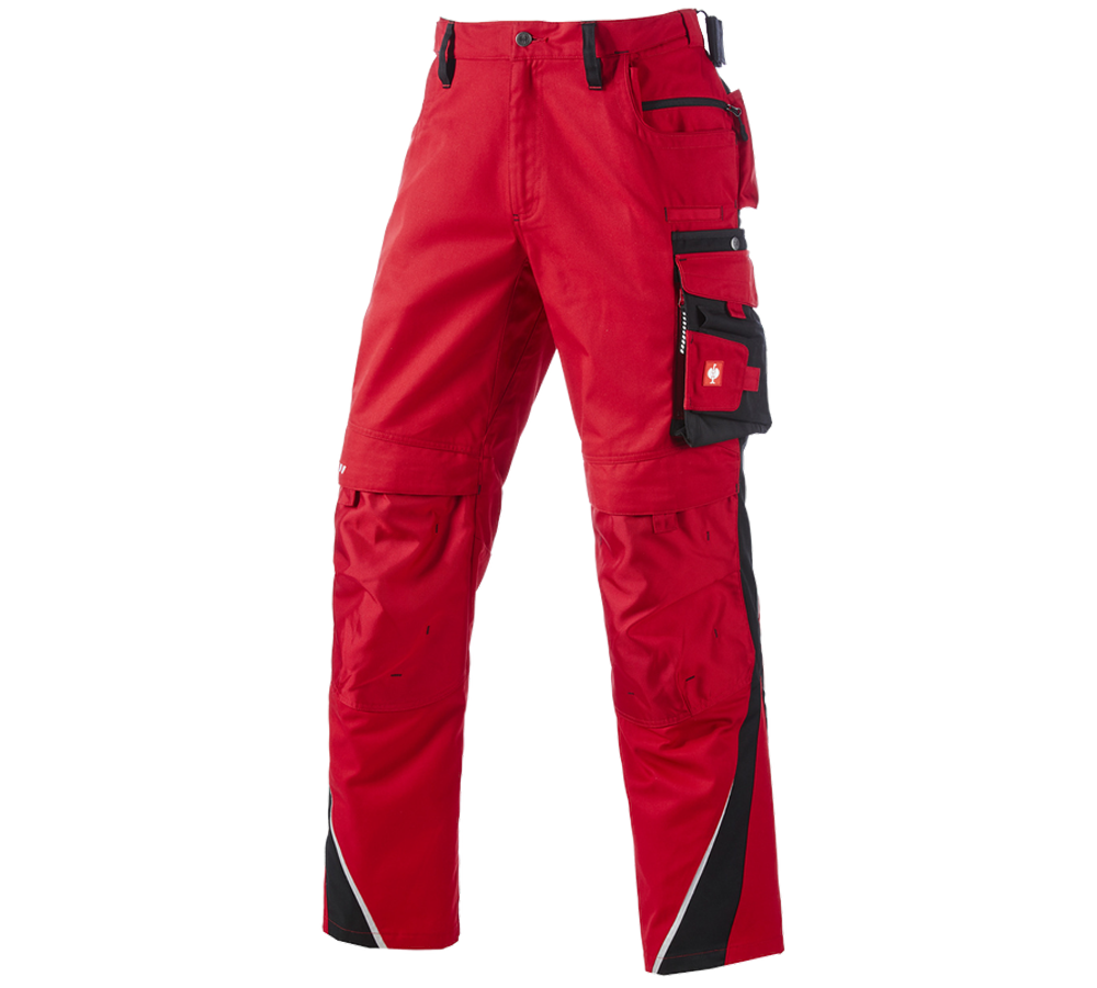 Primary image Trousers e.s.motion Winter red/black