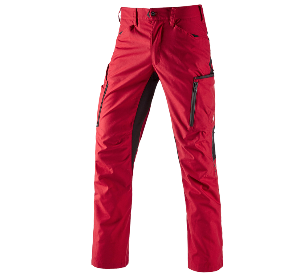 Primary image Trousers e.s.vision, men's red/black