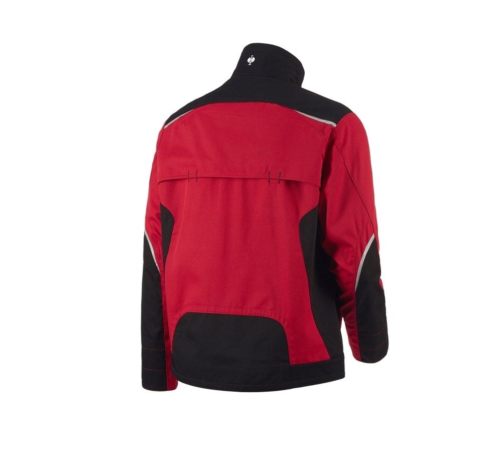 Secondary image Jacket e.s.motion red/black