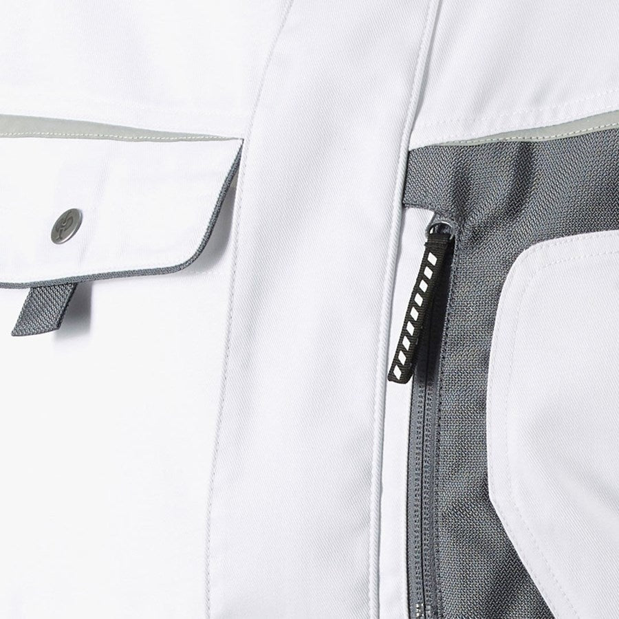 Detailed image Jacket e.s.motion white/grey