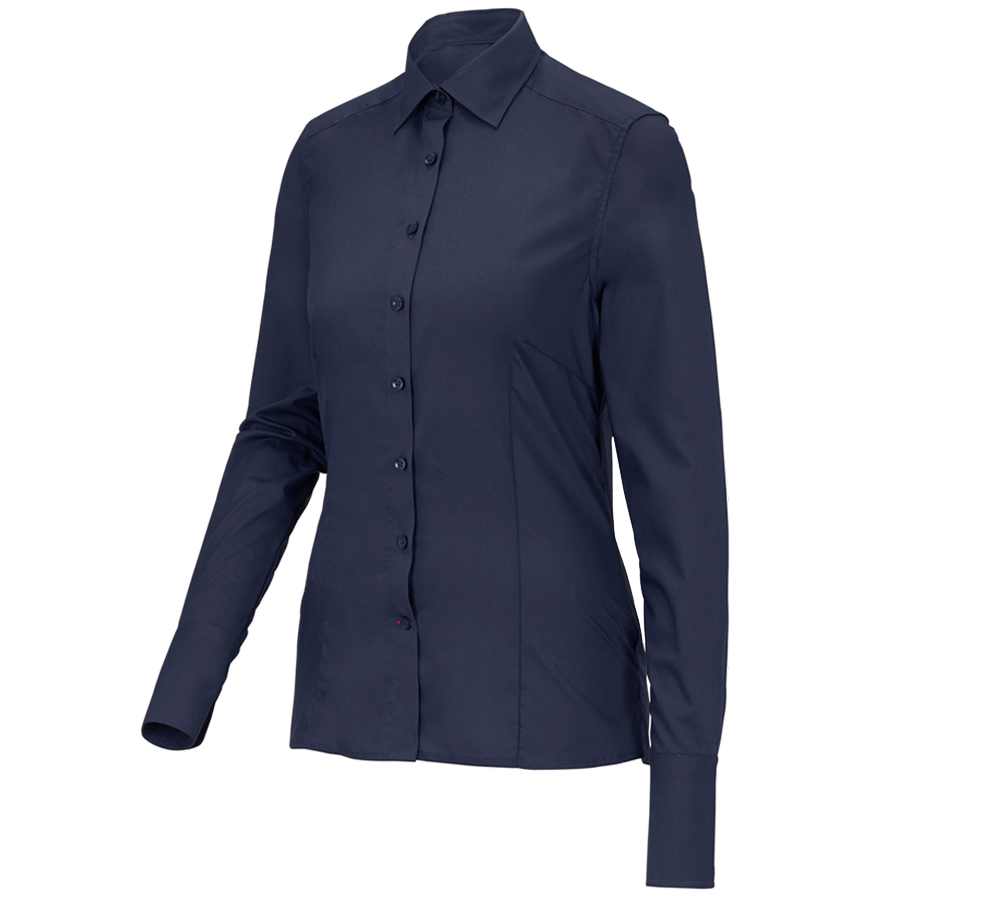 Primary image Business blouse e.s.comfort, long sleeved navy