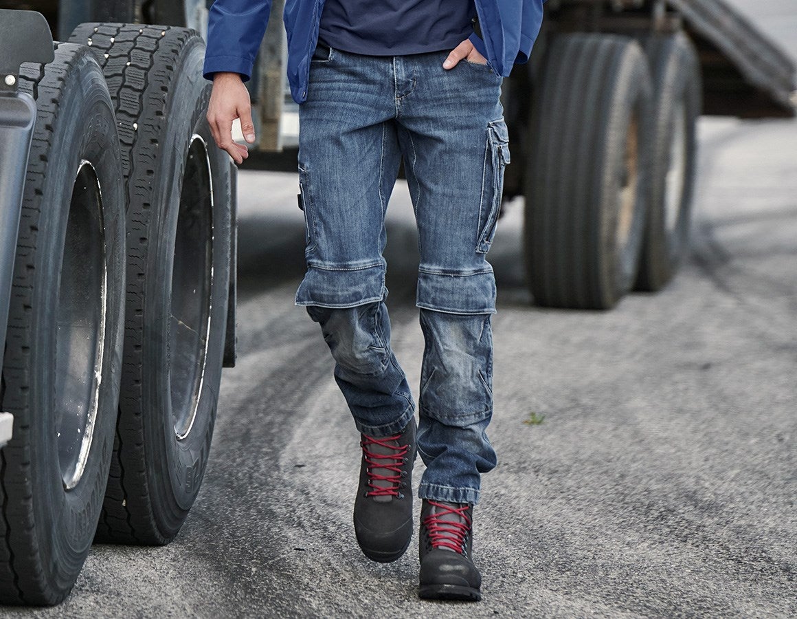 Main action image Cargo worker jeans e.s.concrete stonewashed