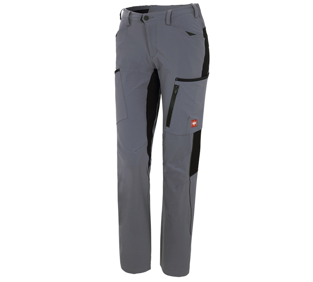 Primary image Cargo trousers e.s.vision stretch, ladies' grey/black
