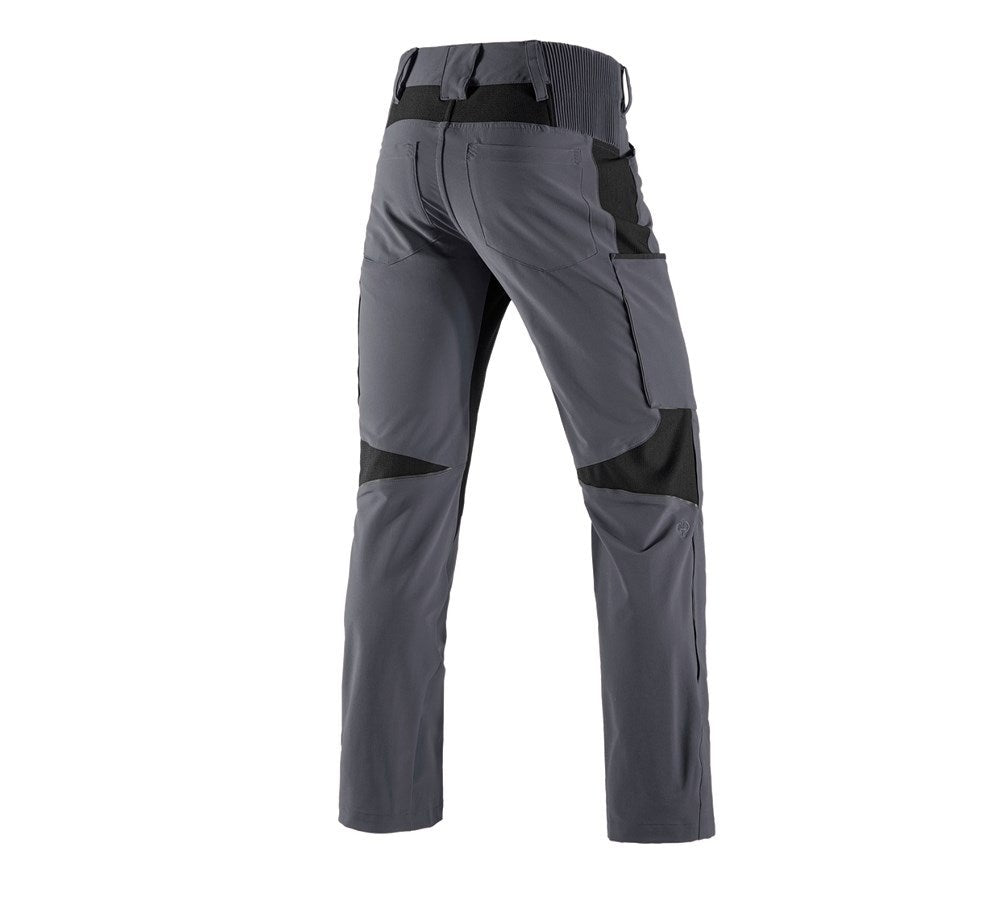 Secondary image Cargo trousers e.s.vision stretch, men's grey/black