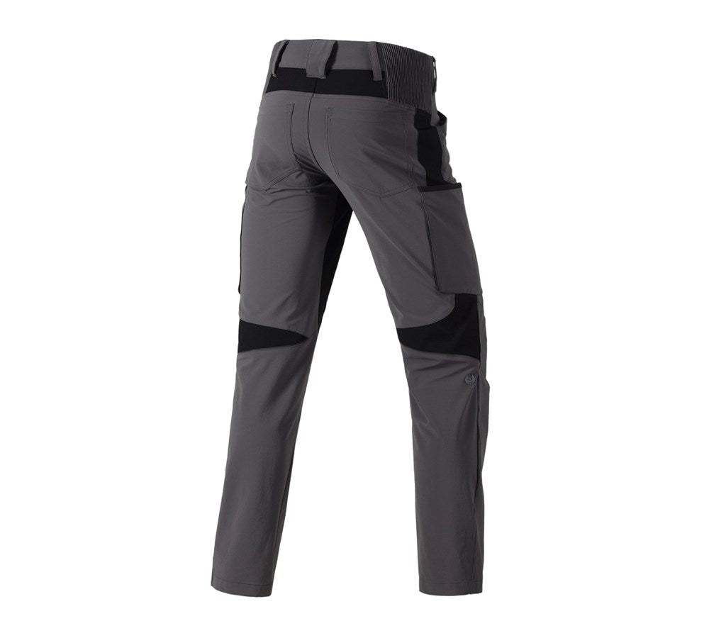 Secondary image Cargo trousers e.s.vision stretch, men's anthracite