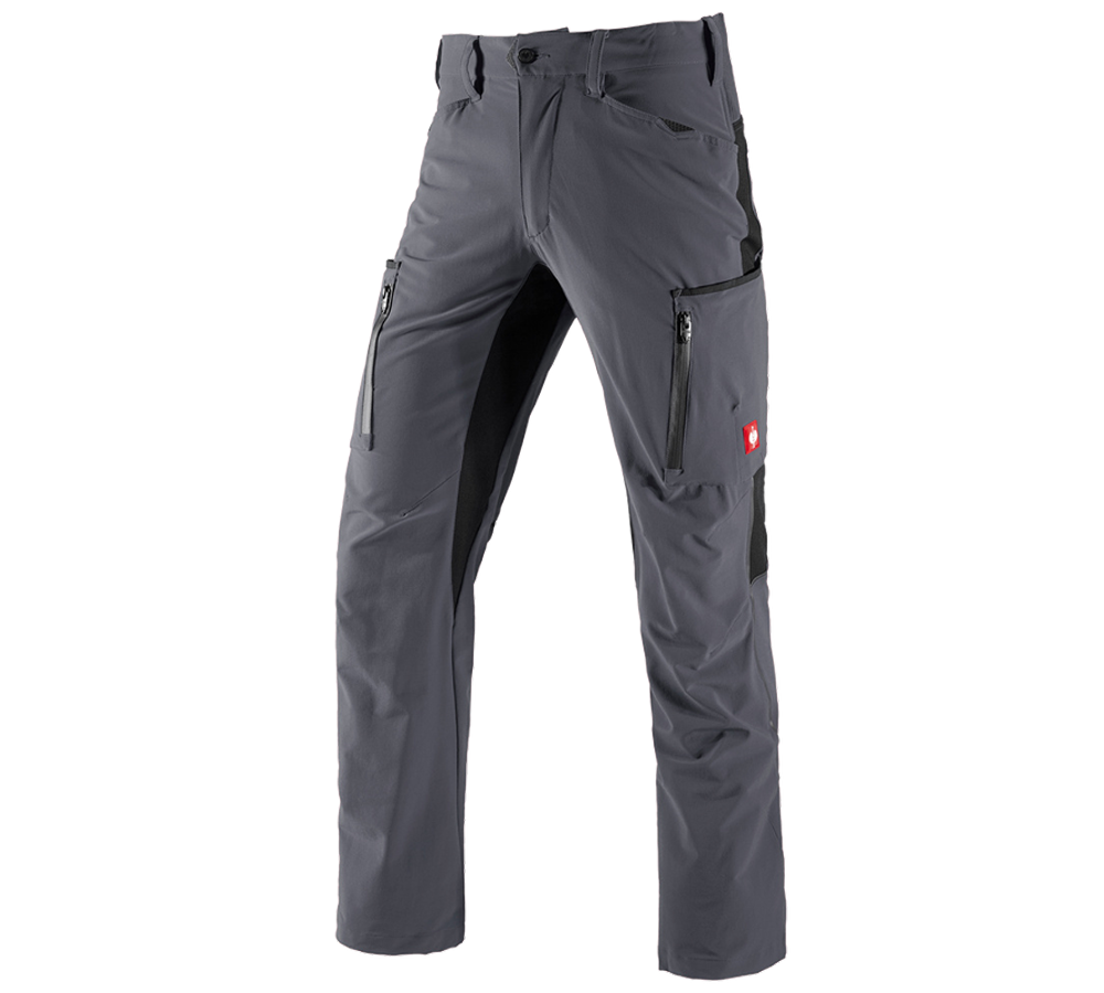 Primary image Cargo trousers e.s.vision stretch, men's grey/black