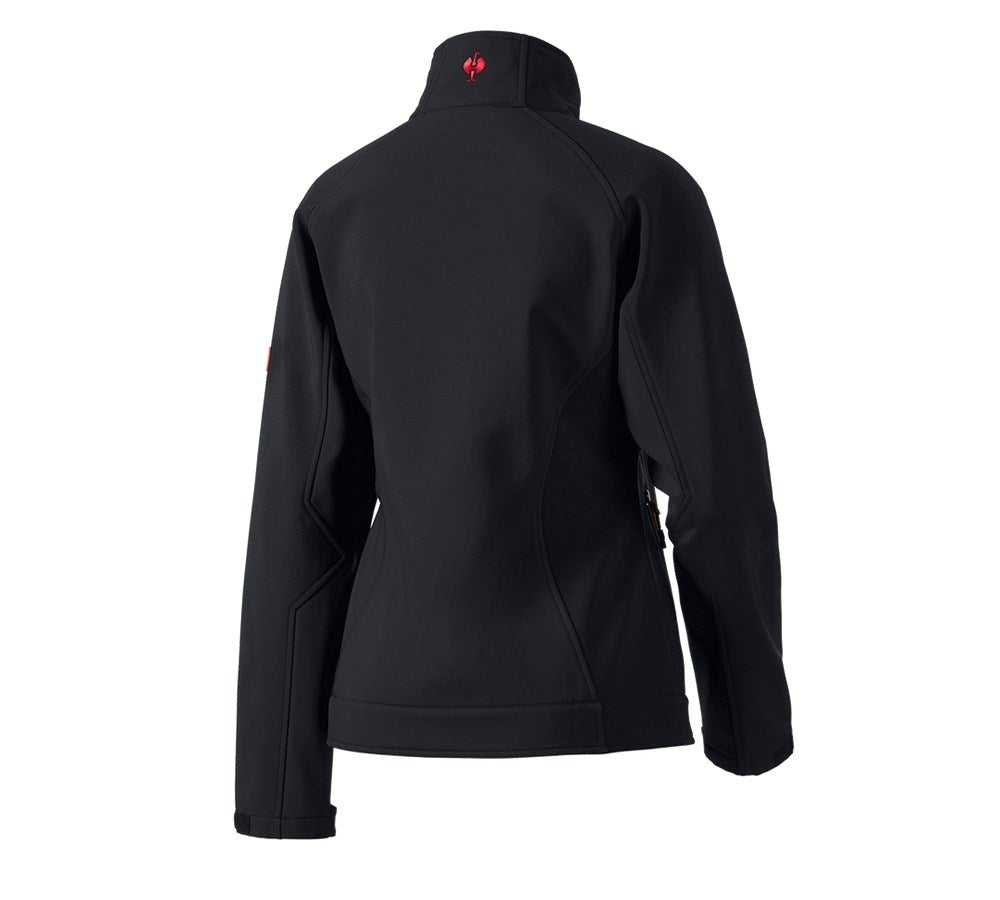Secondary image Ladies' softshell jacket dryplexx® softlight black