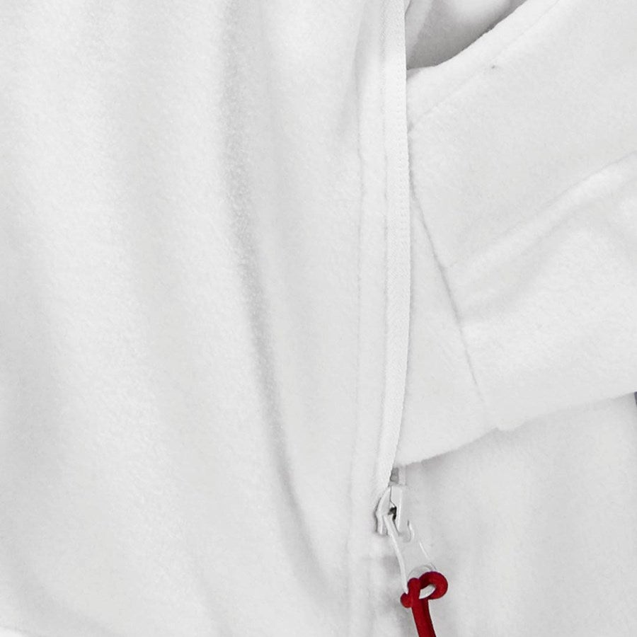 Detailed image Ladies' Fleece Jacket e.s.classic white