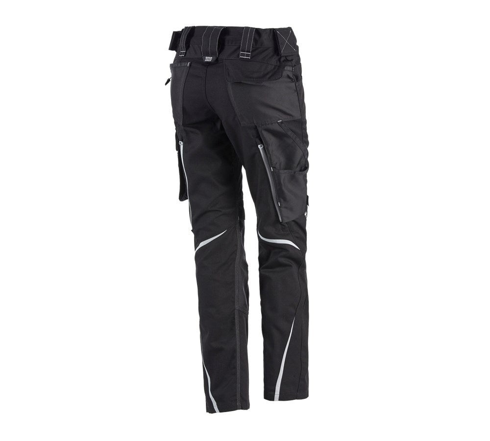 Secondary image Ladies' trousers e.s.motion 2020 black/platinum