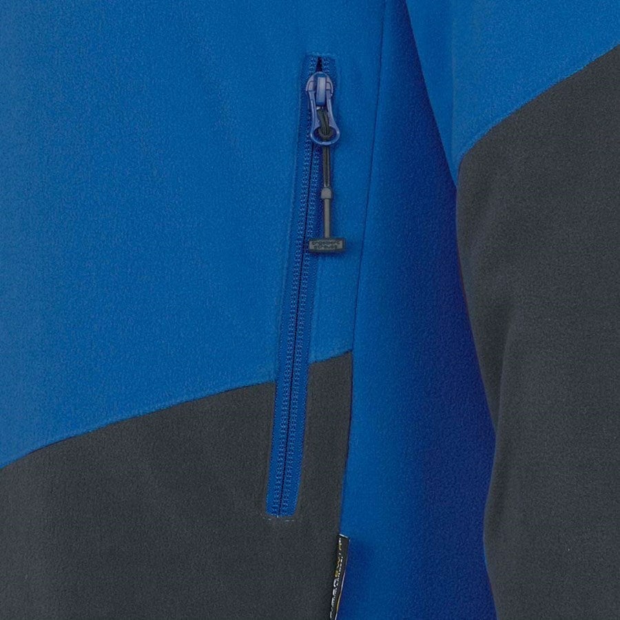 Detailed image Fleece troyer e.s.motion 2020 gentianblue/graphite