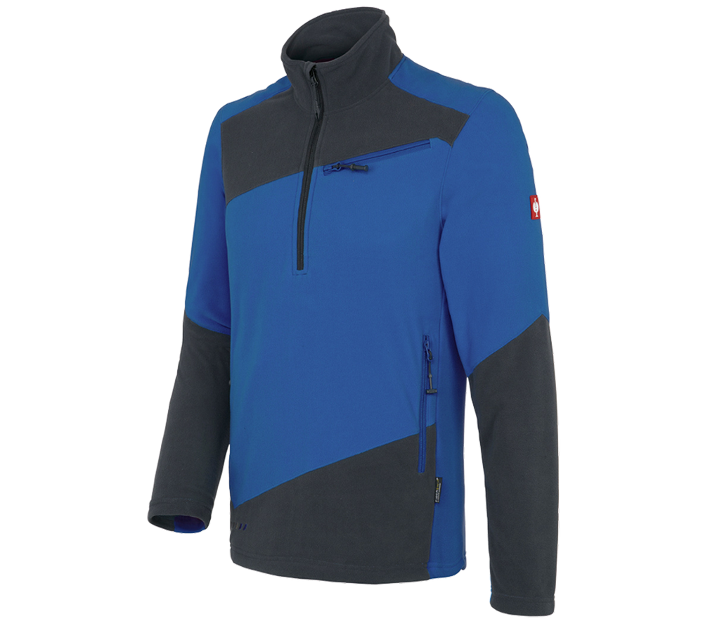 Primary image Fleece troyer e.s.motion 2020 gentianblue/graphite