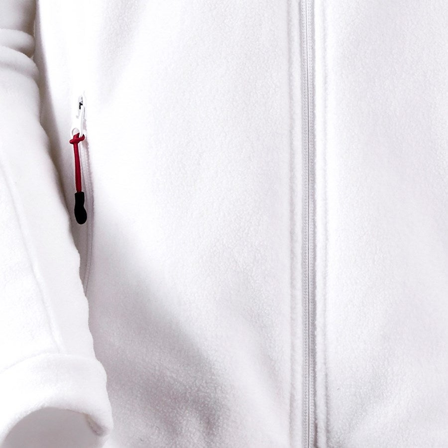 Detailed image Fleece jacket e.s.classic white