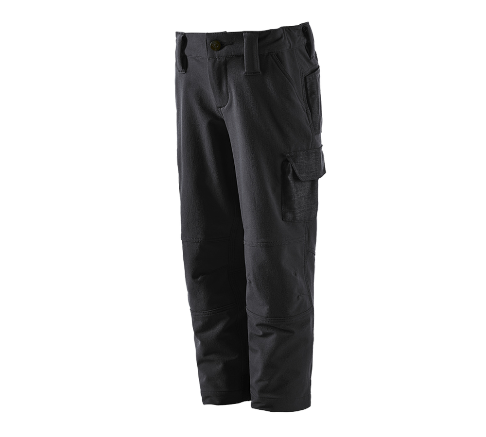 Primary image Funct.cargo trousers e.s.dynashield solid,child. black