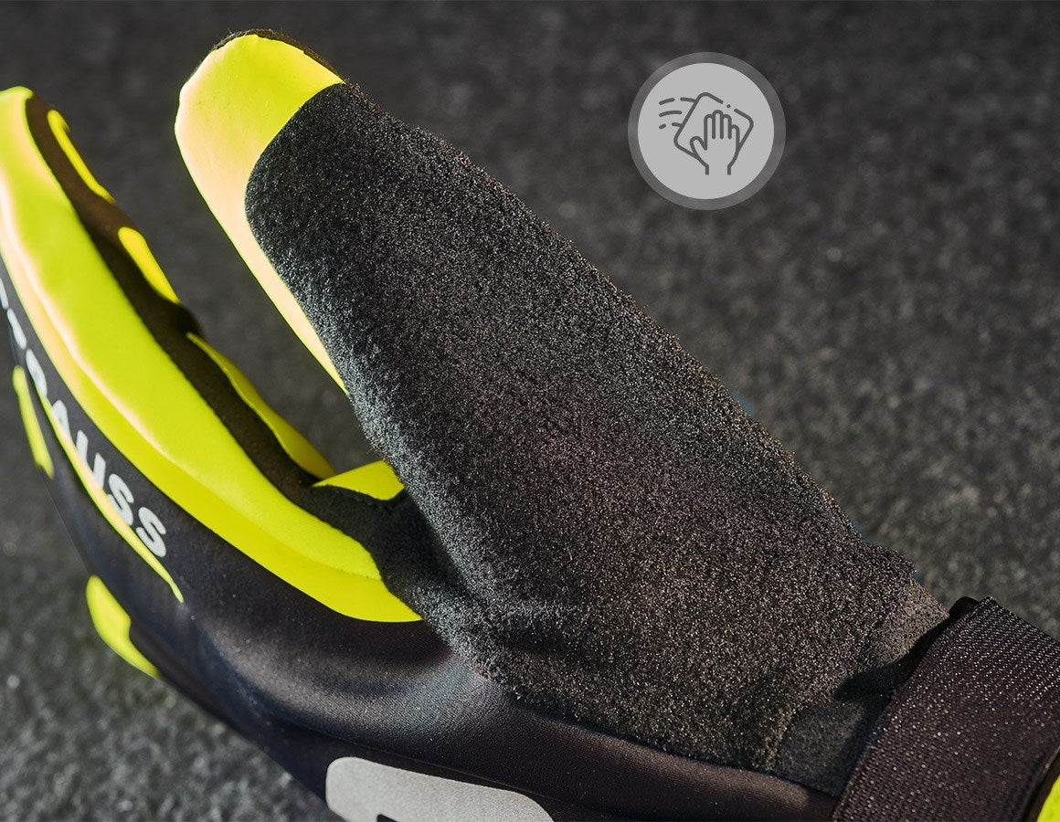 Additional image 2 Gloves e.s.trail winter black/acid yellow