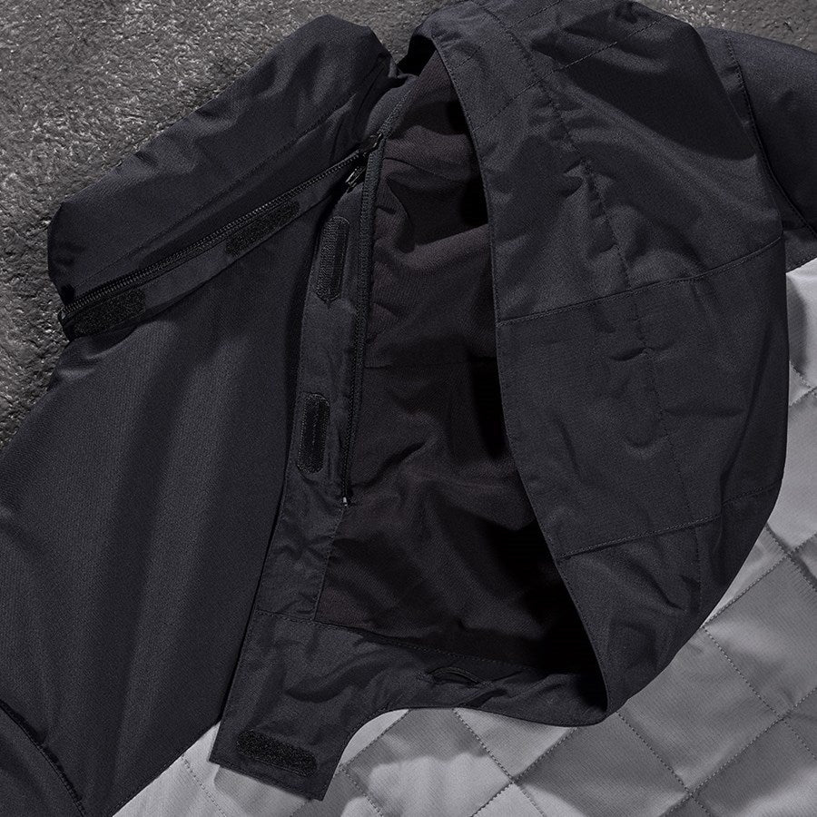 Detailed image Hooded pilot jacket e.s.concrete black/basaltgrey