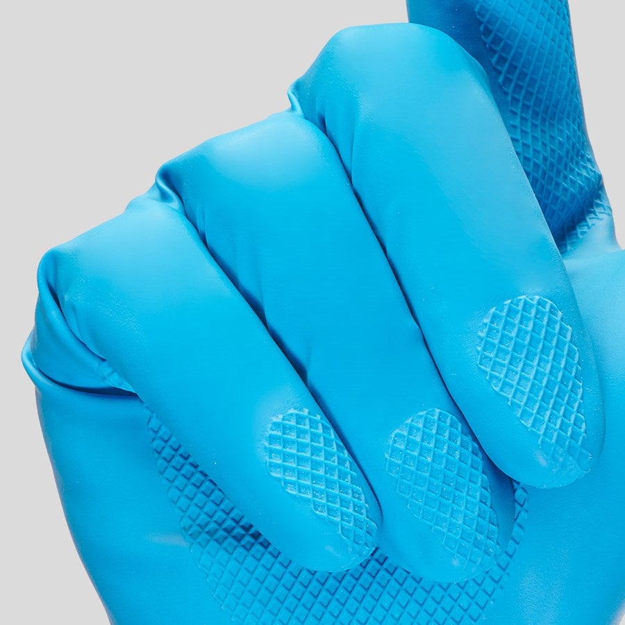 Detailed image Latex household gloves XS