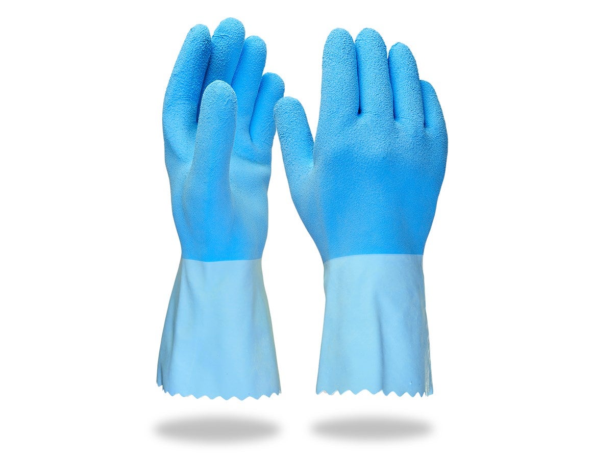 Primary image Latex special gloves Hy Blue S