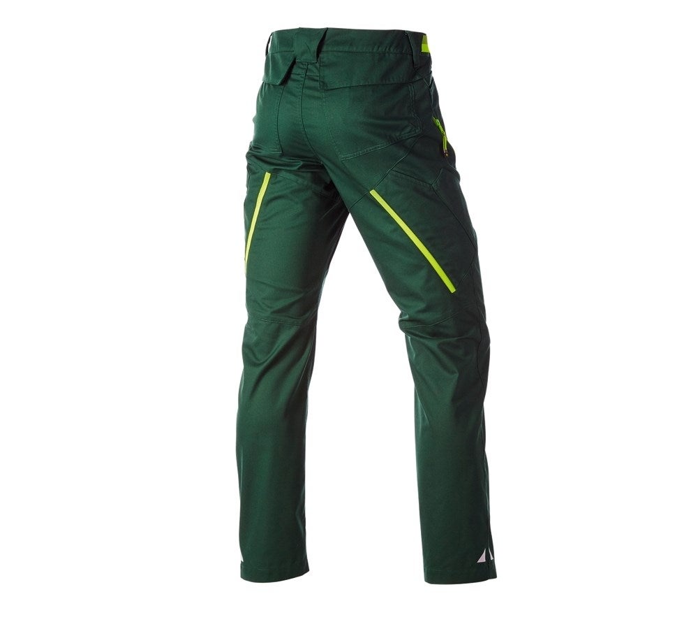 Secondary image Multipocket trousers e.s.ambition green/high-vis yellow