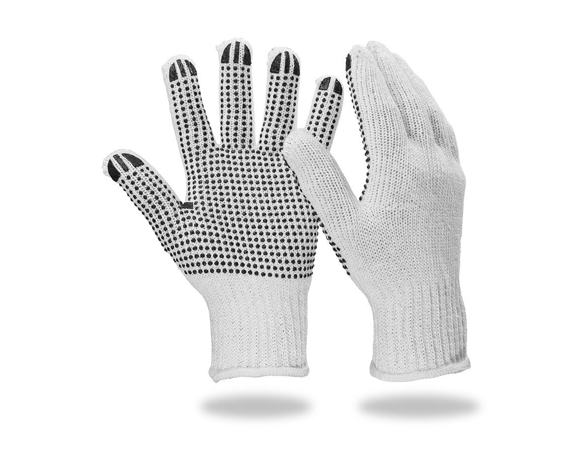 Primary image PVC knitted gloves Black-Point 10/11