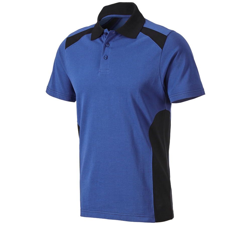 Primary image Polo shirt cotton e.s.active royal/black