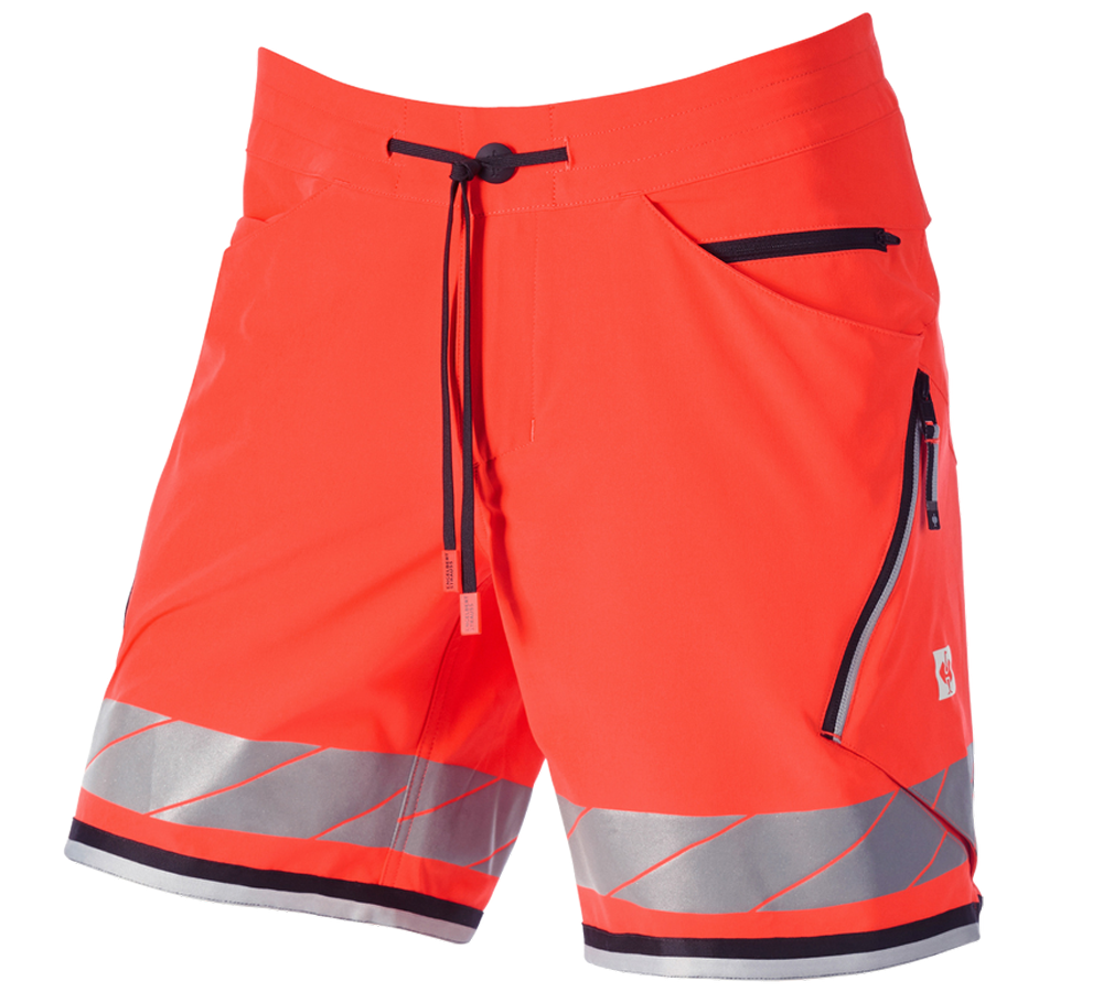 Primary image Reflex functional shorts e.s.ambition high-vis red/black