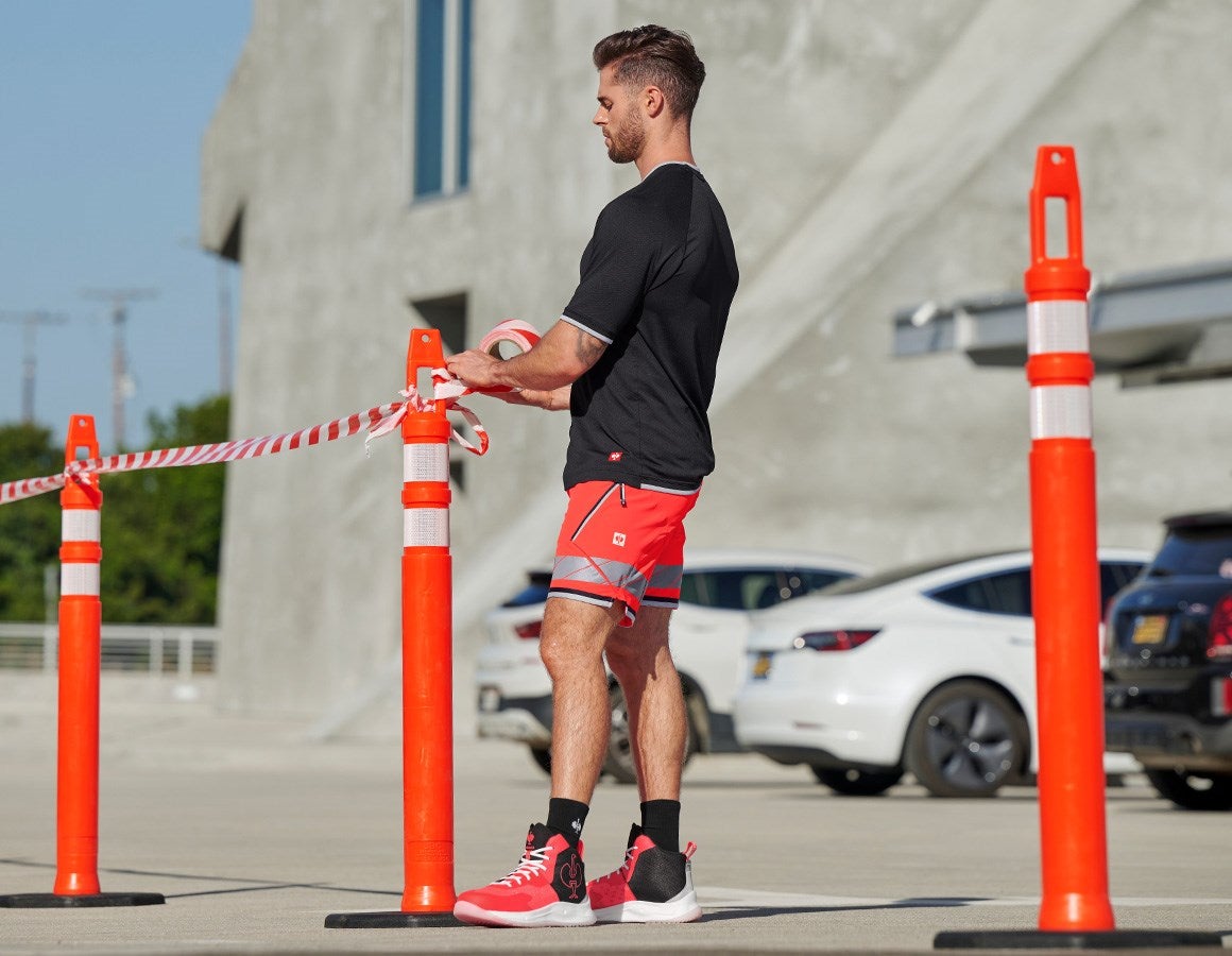 Additional image 3 Reflex functional shorts e.s.ambition high-vis red/black