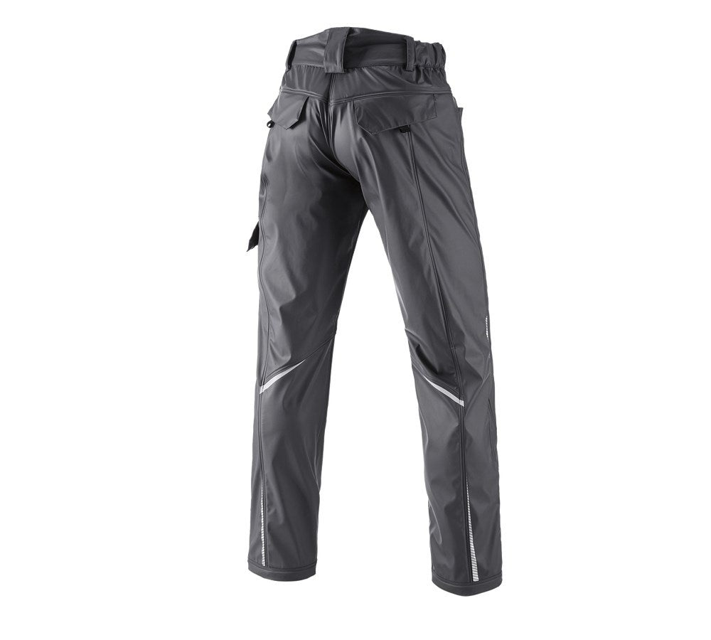 Secondary image Rain trousers e.s.motion 2020 superflex anthracite/platinum