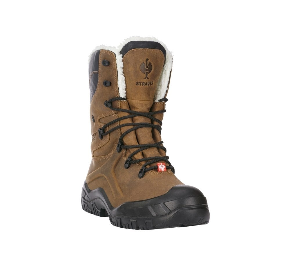 Secondary image S3 Safety boots e.s. Okomu high brown