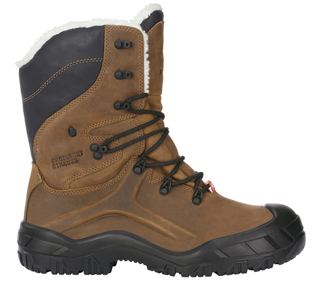 Primary image S3 Safety boots e.s. Okomu high brown
