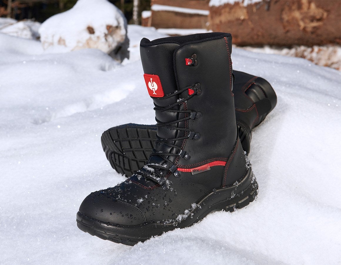 Main action image S3 Winter safety boots Comfort12 black/red