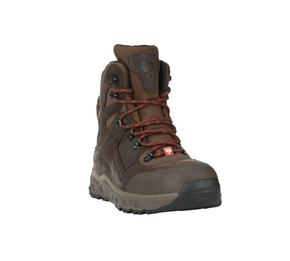 Secondary image S7S Safety boots e.s. Siom-x12 mid chestnut/hazelnut