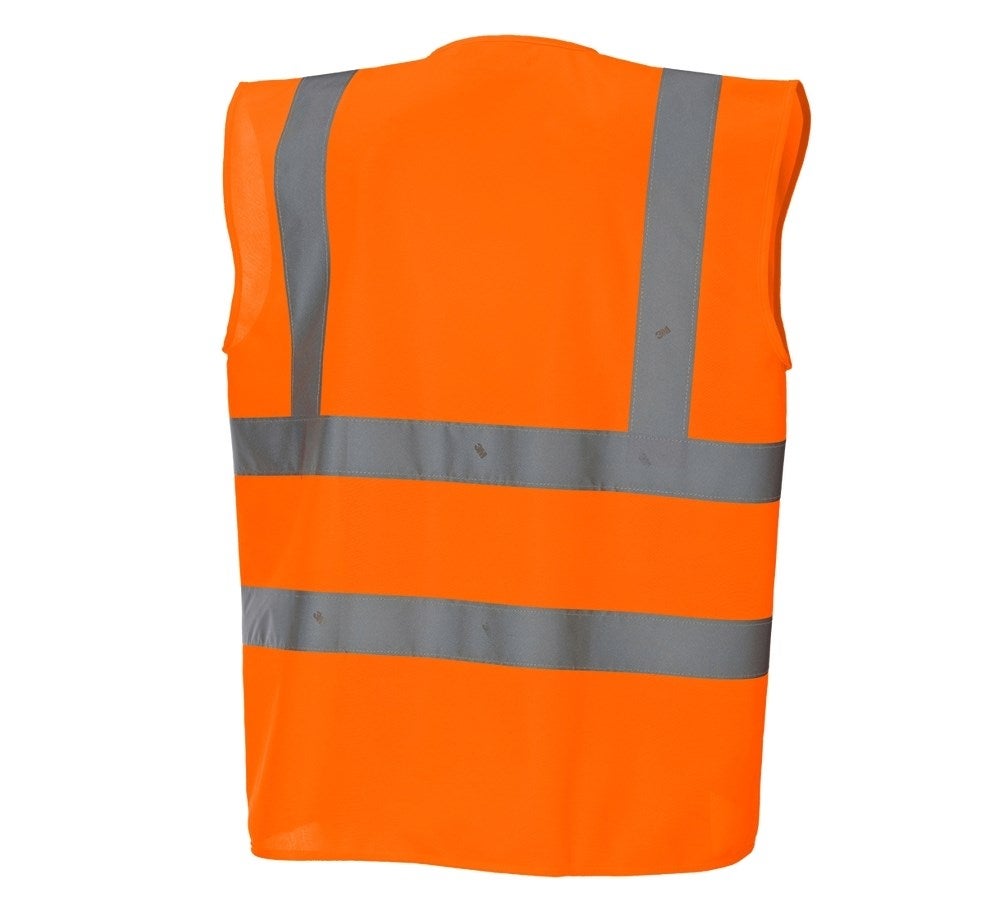 Secondary image STONEKIT High-vis bodywarmer with pocket high-vis orange