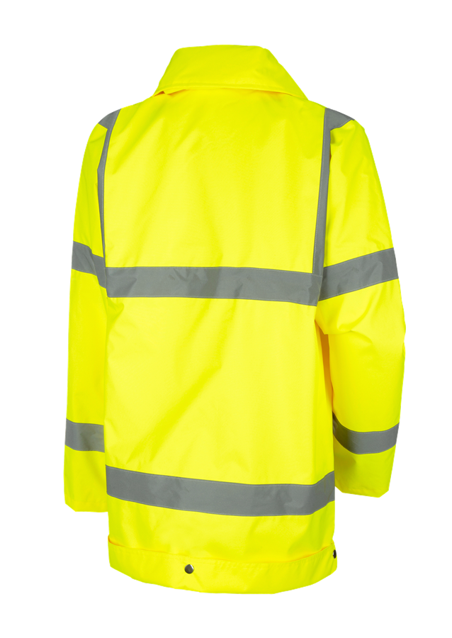 Secondary image STONEKIT High-vis rain jacket high-vis yellow