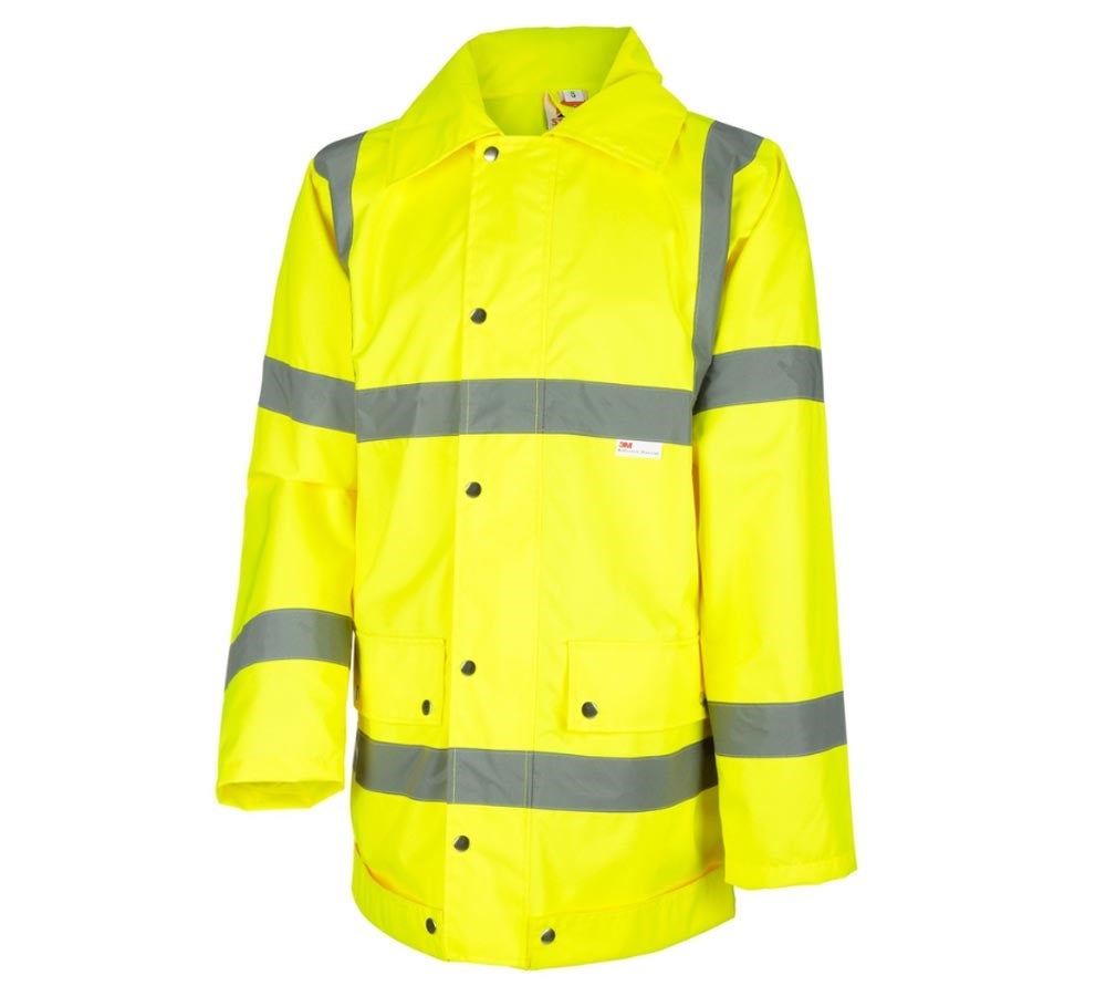Primary image STONEKIT High-vis rain jacket high-vis yellow