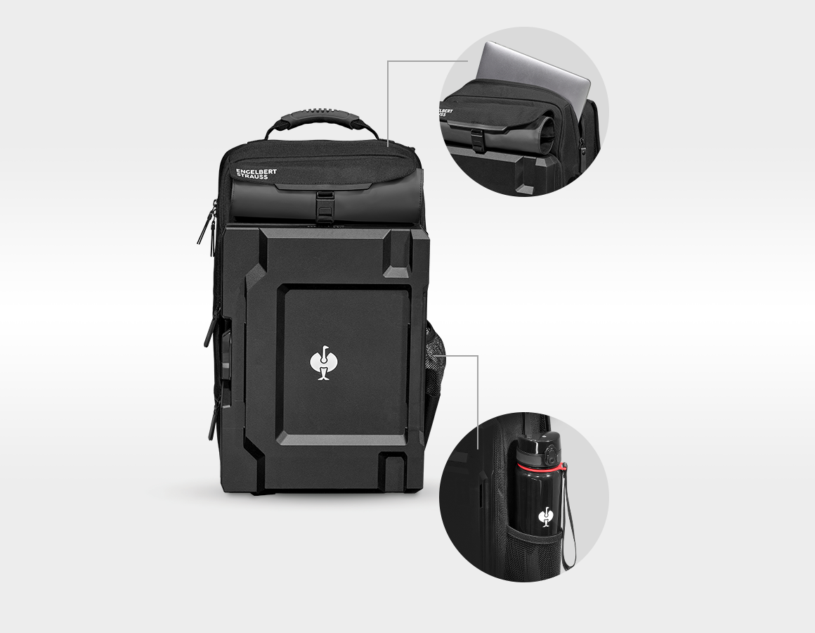 Additional image 1 STRAUSSbox backpack black