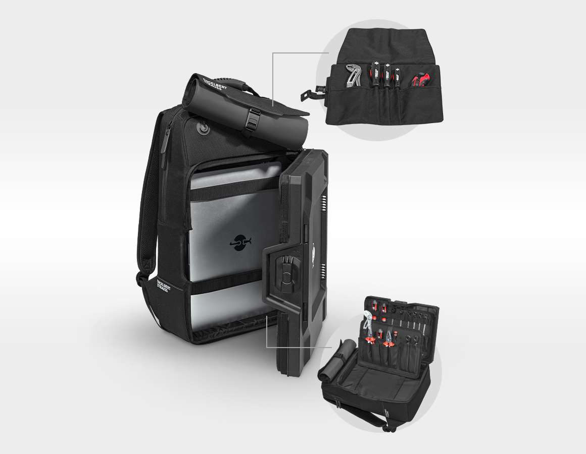 Additional image 3 STRAUSSbox backpack black